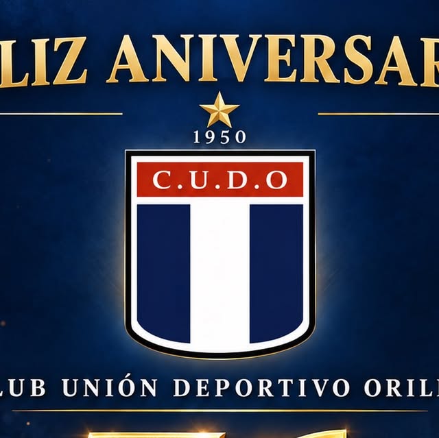 Publicación de aniversario del Club Unión Deportivo Orilla
